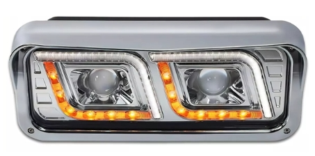 FARO P/ PETERBILT 357,365,378,379; KENWORTH W900,T800,T600; FREIGHTLINER CLASSIC ; WESTERN STAR 6900 4900,4800 CHOF.  