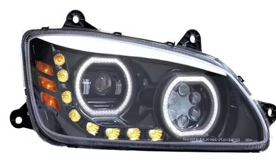 FARO LED NEGRO CON PRO. CHOF. KENWORTH T660  