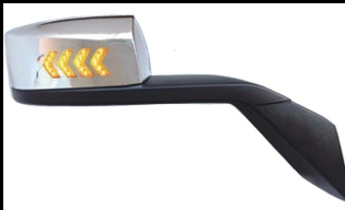 ESPEJO DE COFRE C/ DIRECCIONAL FLECHAS CROMADO PAX. VN/VNL 2004-2017 