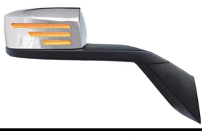 ESPEJO DE COFRE C/ DIRECCIONAL LINEAS CROMADO PAX. VN/VNL 2004-2017 