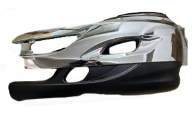 [PALO10064] DEFENSA LATERAL C/ TROZO CROMADO CHOF. P/ PROSTAR 2007-2012 